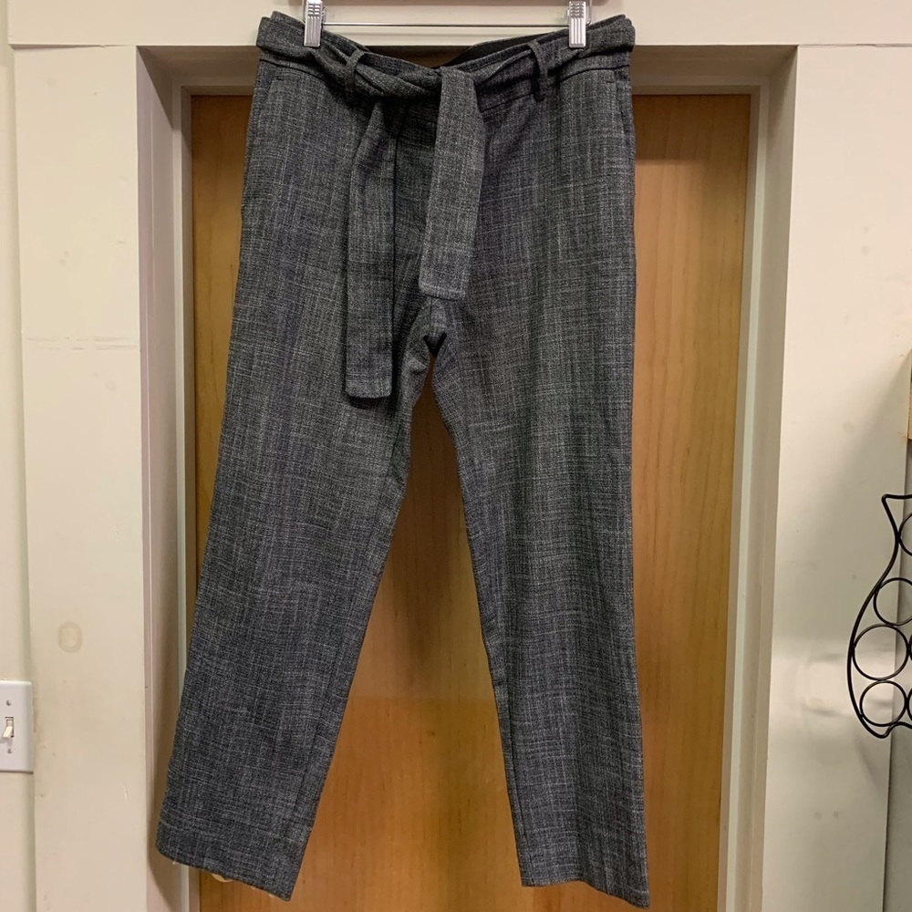 Ann Taylor Gray Speckled Trousers size 6